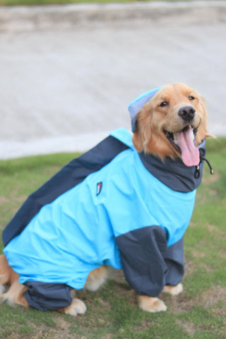 FurrMama Full Body Raincoat – Full Sleeves (Jumpsuit Style)