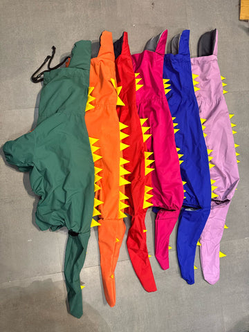 FurrMama DinoShield Raincoat – Full Body Waterproof Pet Suit