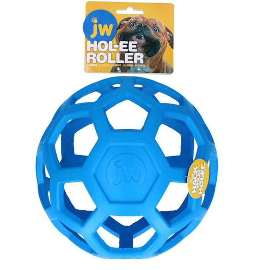 Hol-ee Roller Puzzle – Interactive Treat-Stuffing Dog Toy - Medium